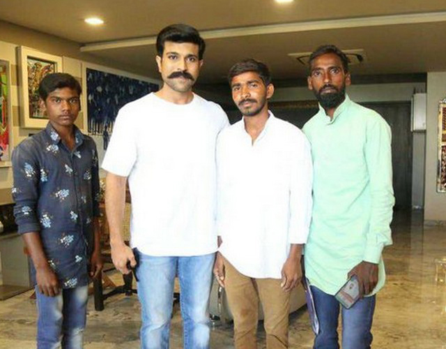 Ram Charan Meets Die Hard Fans